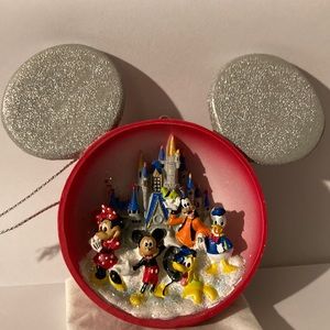 Walt Disney World Mickey Head Celebrate Every Day Ornament Used